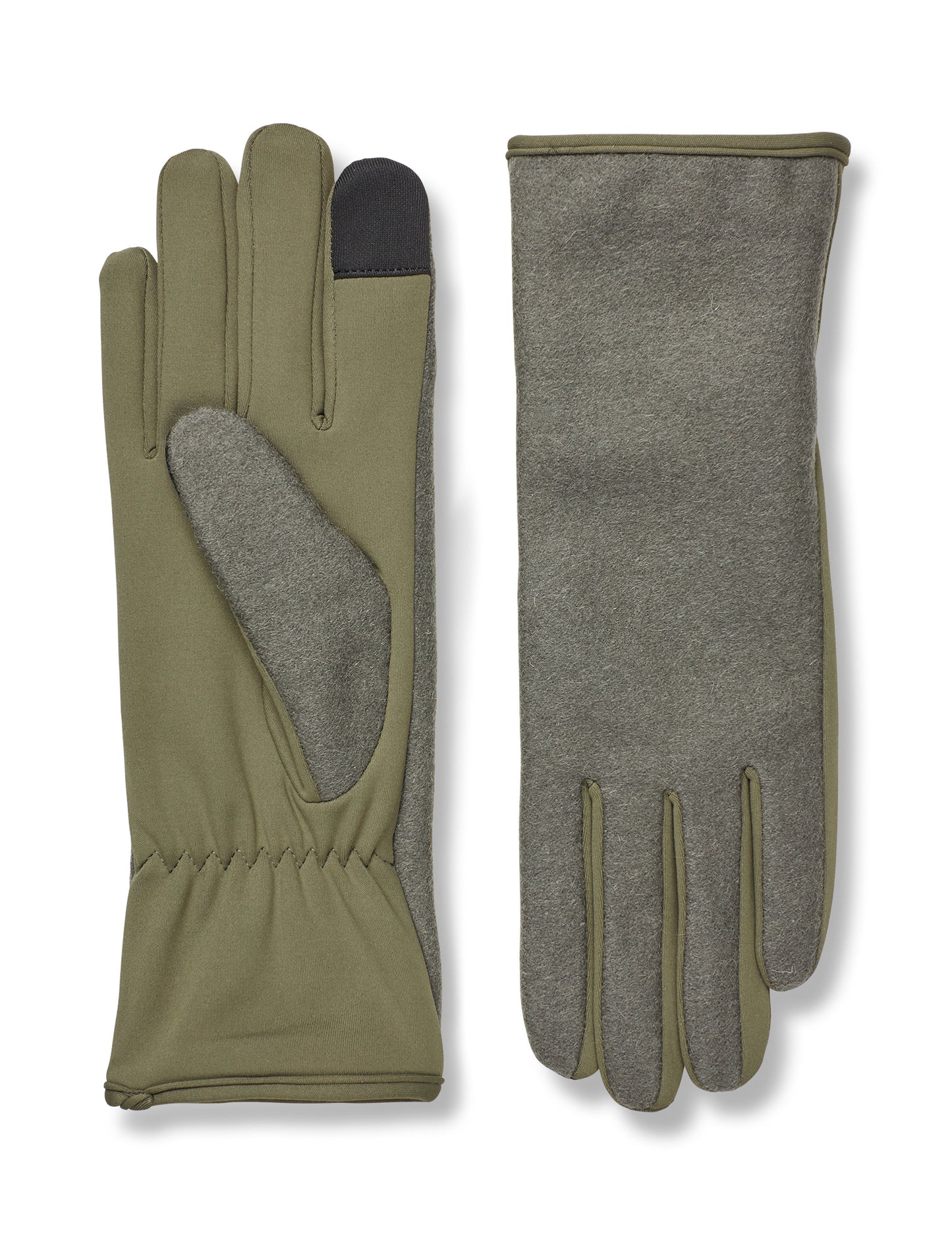 Woven Wool Mix Trissie Glove, Kalamata