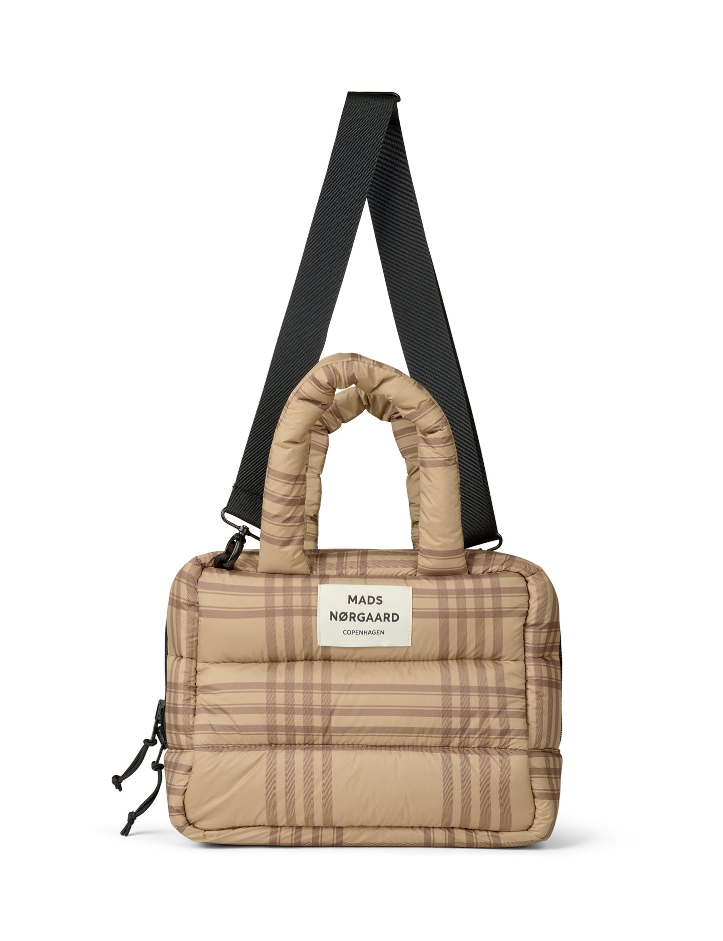 Light Ripstop Boxy AOP Bag, Cornstalk/Cocoa Brown