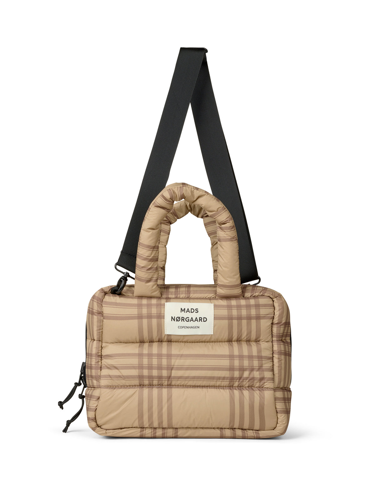 Light Ripstop Boxy AOP Bag, Cornstalk/Cocoa Brown