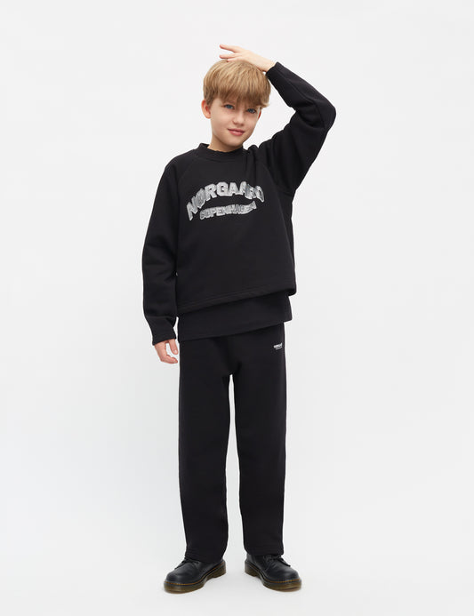Mix Sweat  Alia Sweatshirt, Jet Black