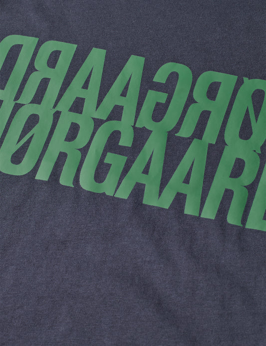 Single Cotton Tuvina Logo Tee, Parisian Night