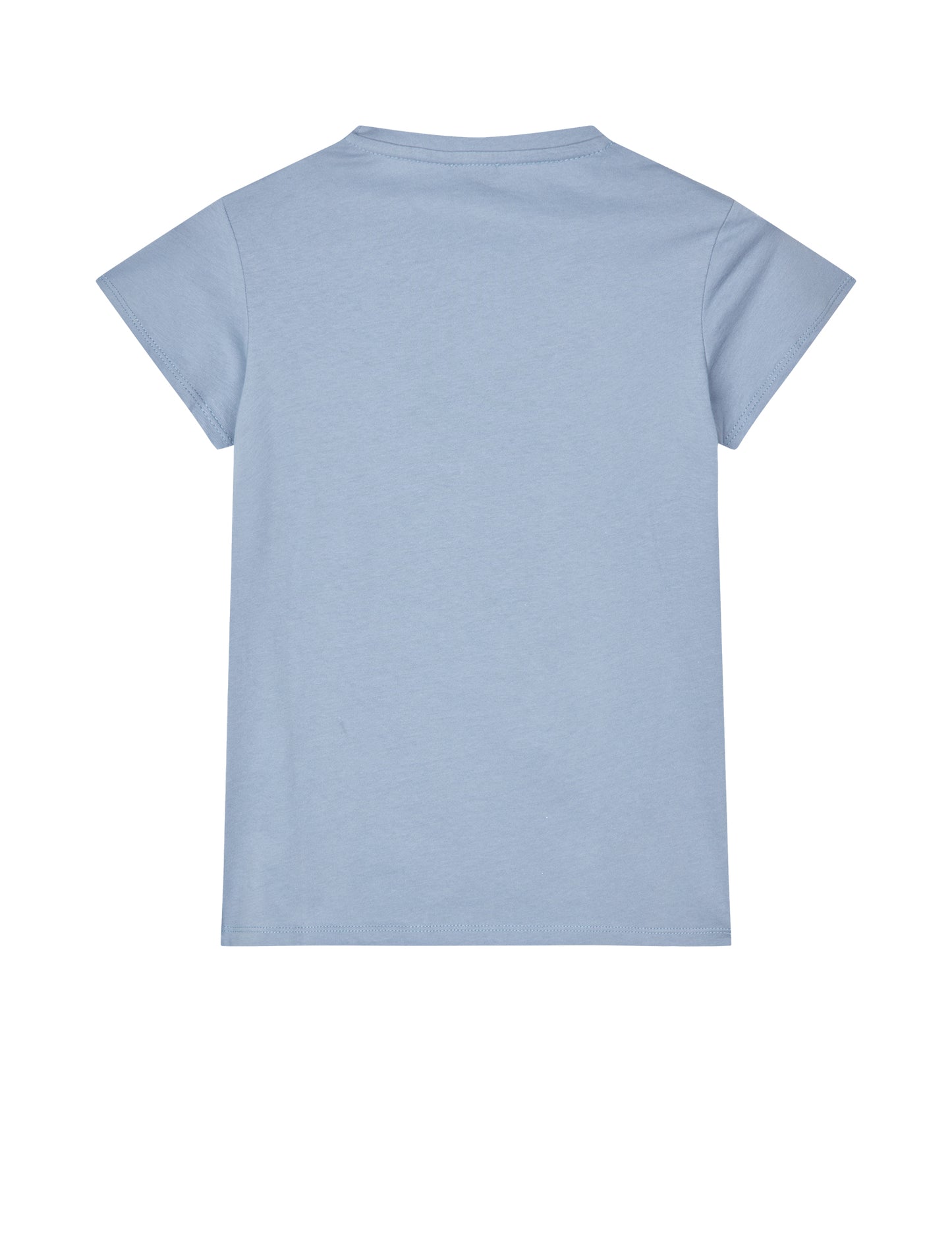 Single Cotton Tuvina Tee, Faded Denim