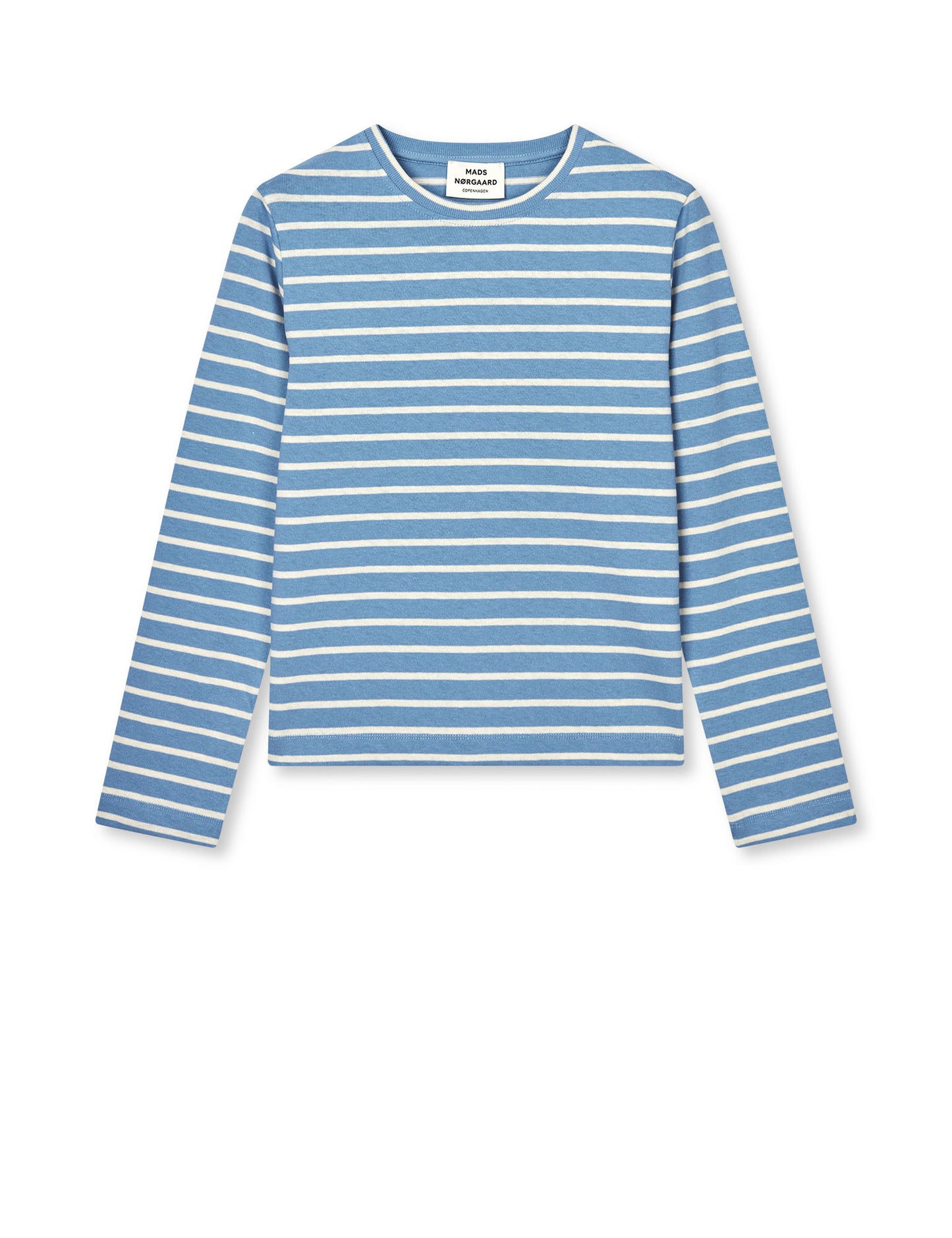 Pablo Maggie Tee LS, Faded Denim/Vanilla Ice