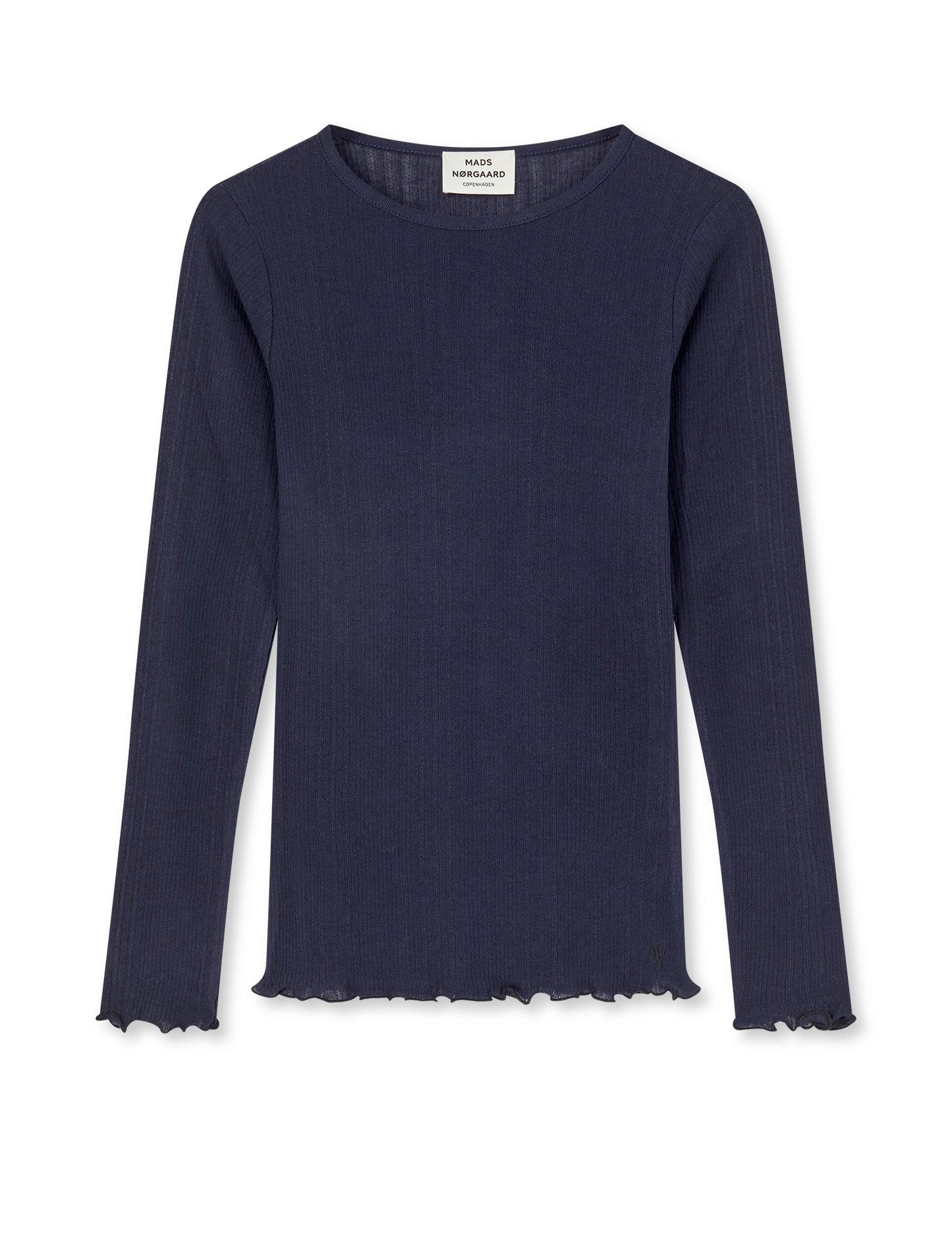 Point Wool Poline Tee LS, Parisian Night