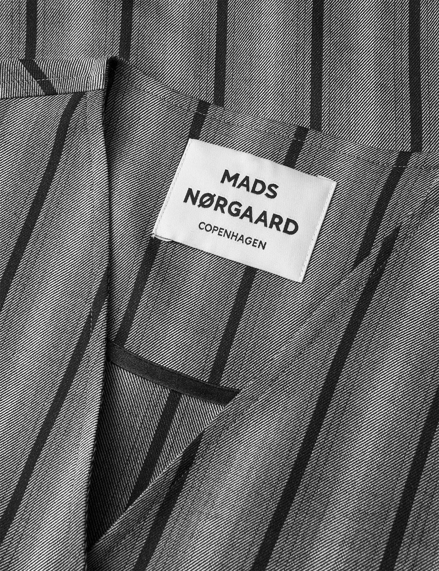 Saul Svea Jacket, Pinstripe/Asphalt