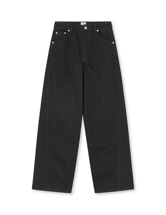 Dyed Denim Christel Jeans, Black