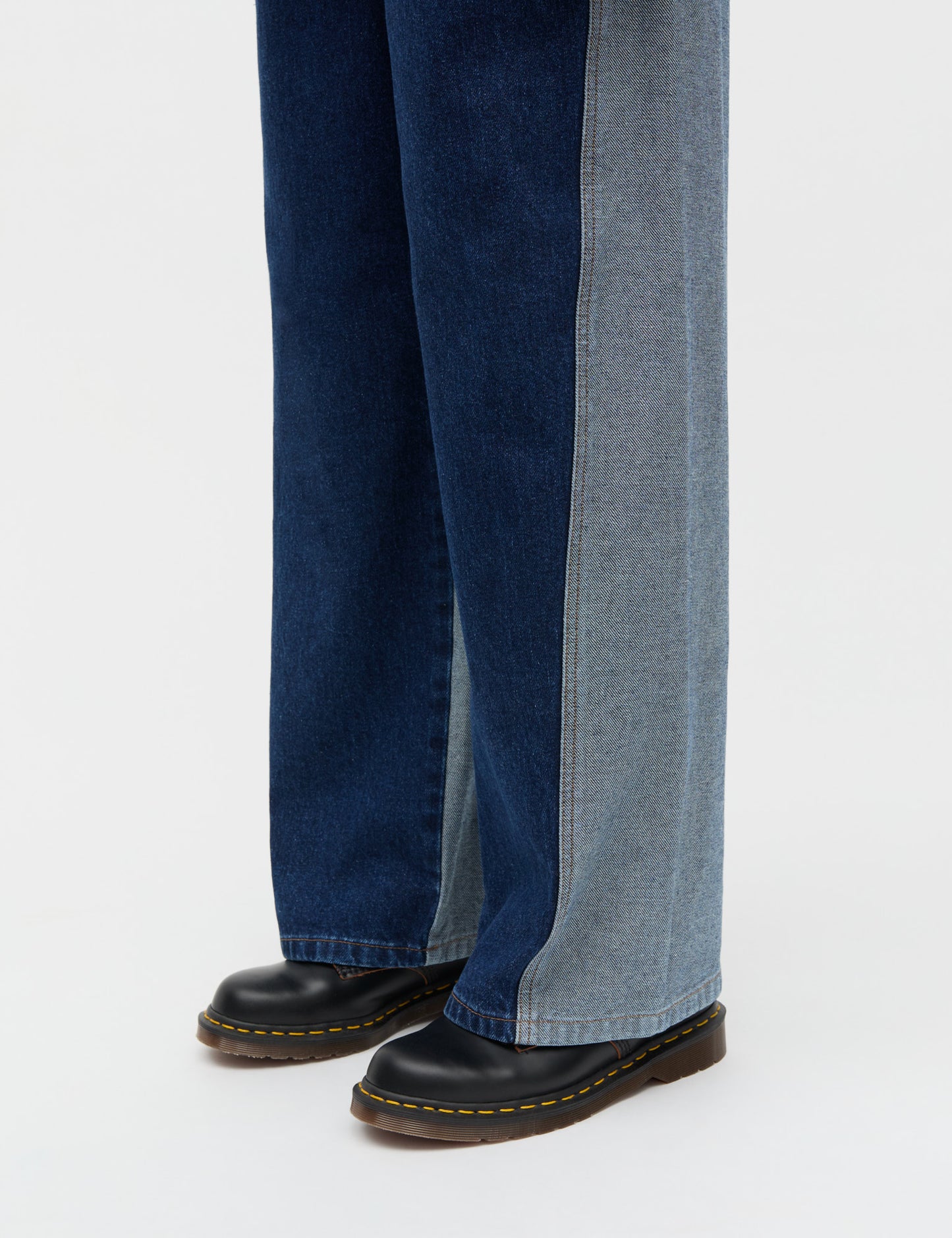 Luke Denim Christel Jeans Block, Mid Blue Denim