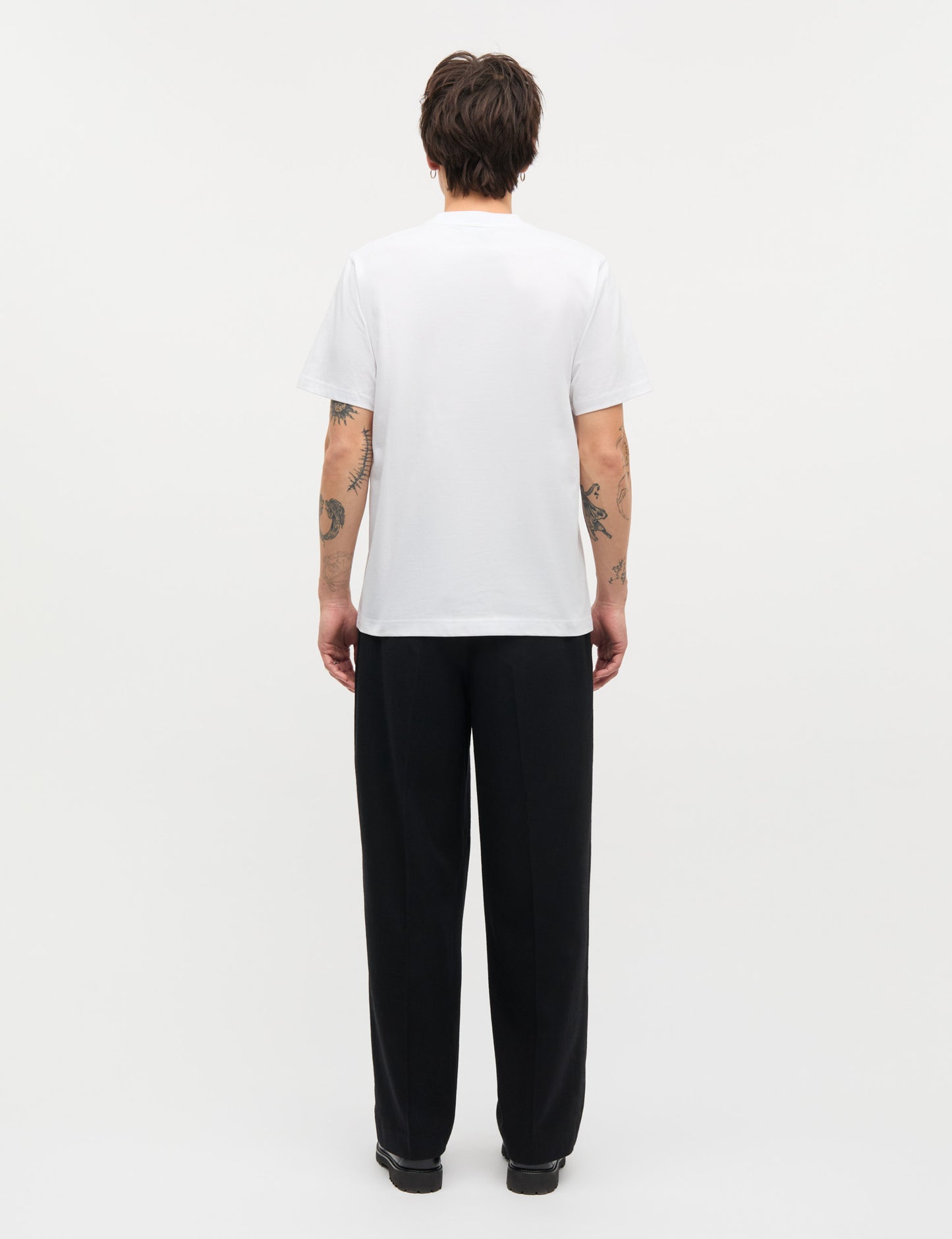 Cotton Jersey Unknown Frode Tee, White