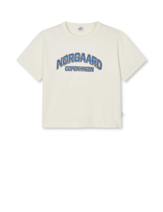 Dry Single Tristi Tee, Vanilla Ice/Bright Cobalt