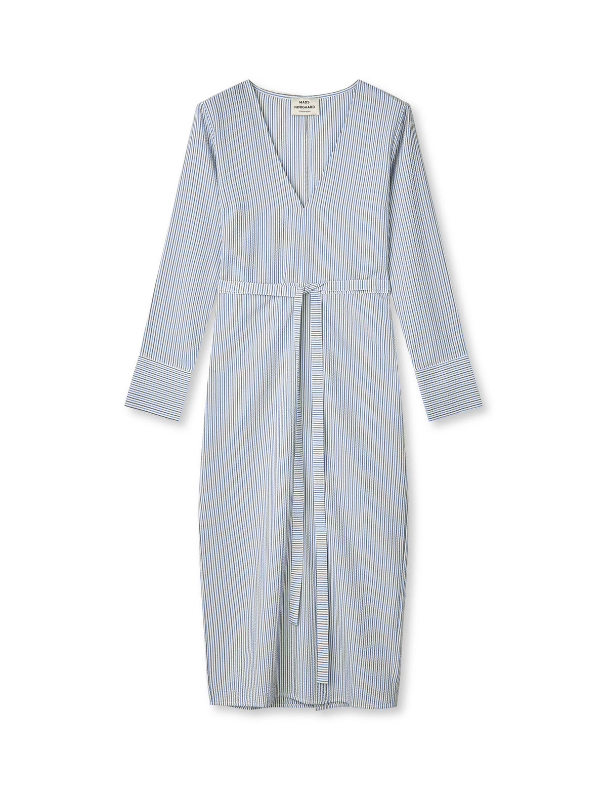 Soft Crease Oda Dress, Sky Captain/Bright Cobalt/Vani