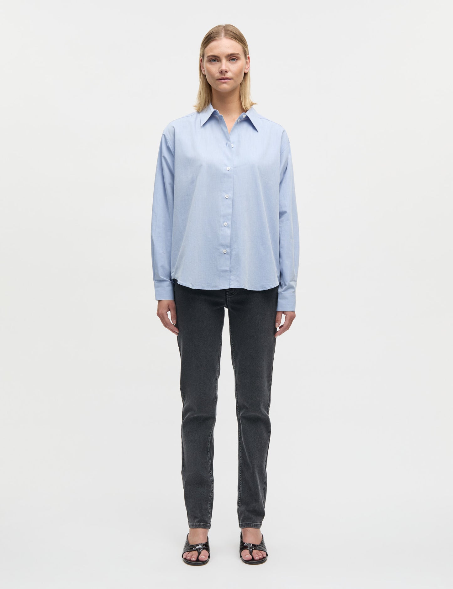Prime Poplin Crelly Shirt, Eventide