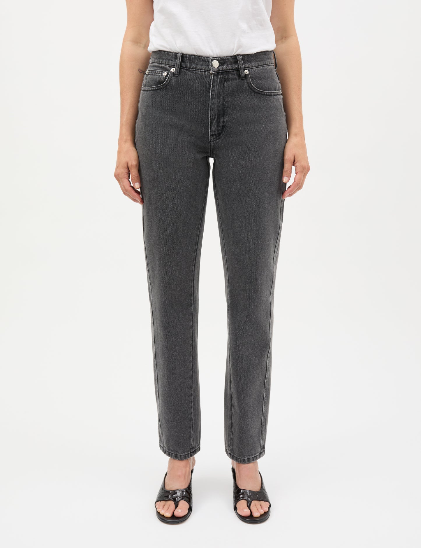 Luke Black Denim Regy Jeans, Black Vintage