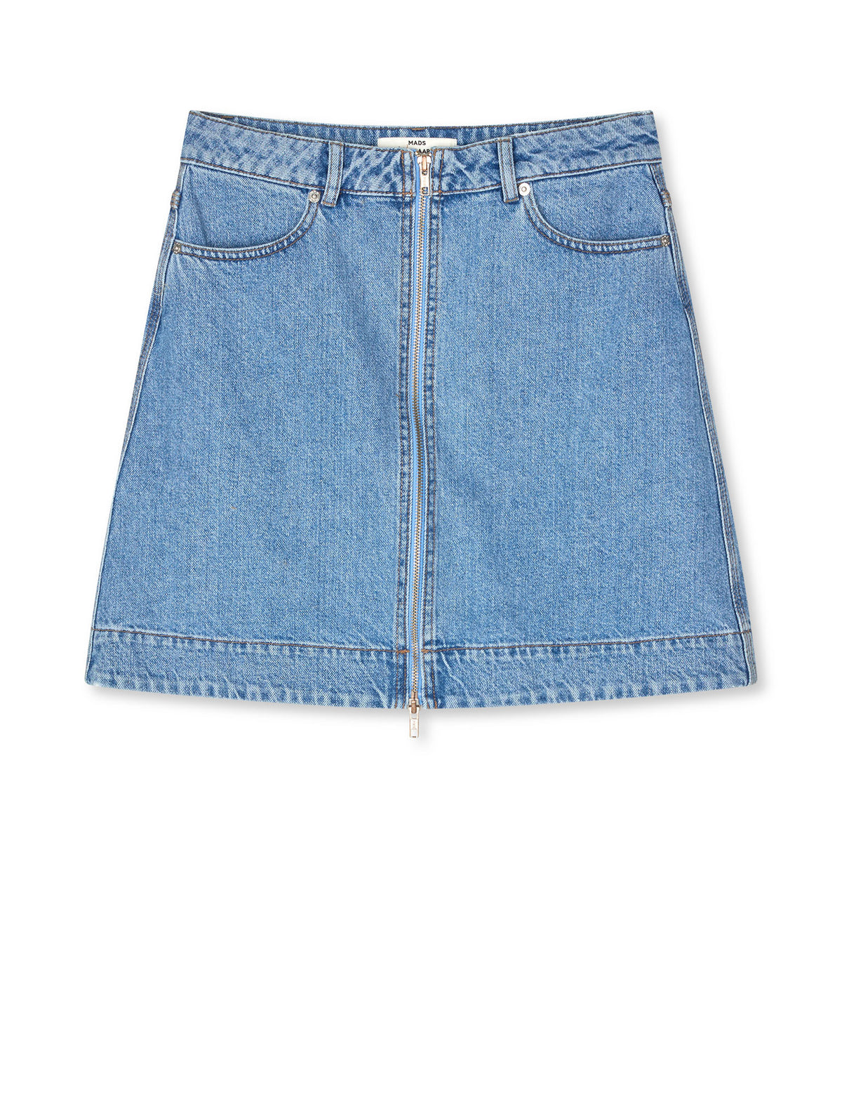 Luke Denim Riva Skirt, Blue Vintage