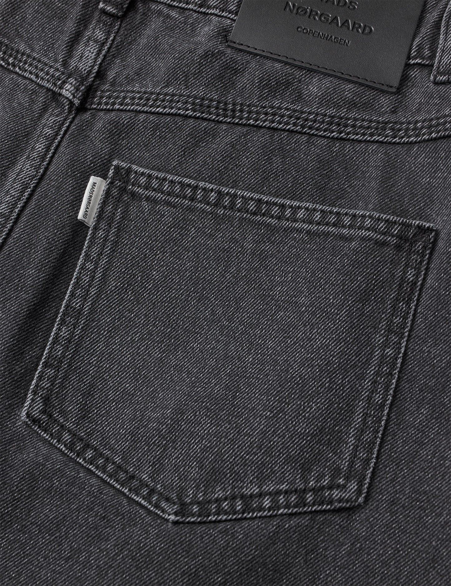 Luke Black Denim Riva Skirt, Black Vintage