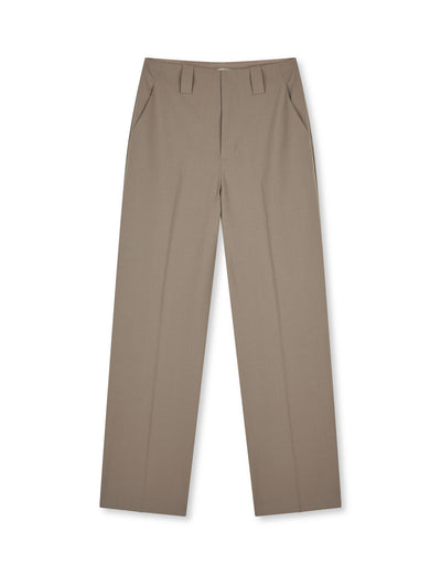 Dense Weave Carlson Pants, Walnut