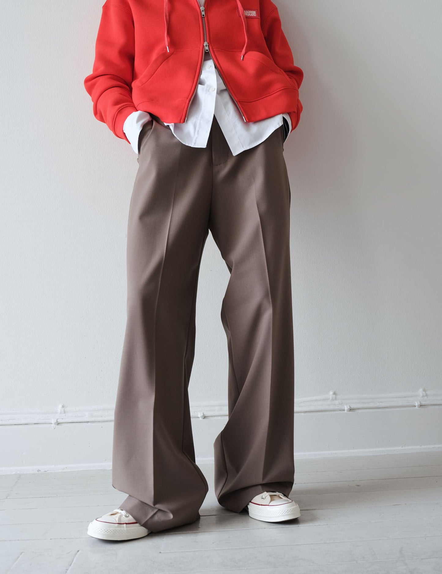 Dense Weave Carlson Pants, Walnut