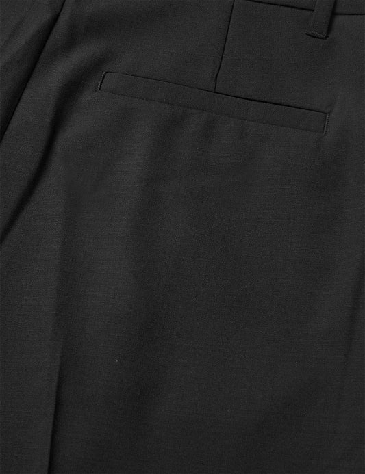 Dense Weave Maria Pants, Black