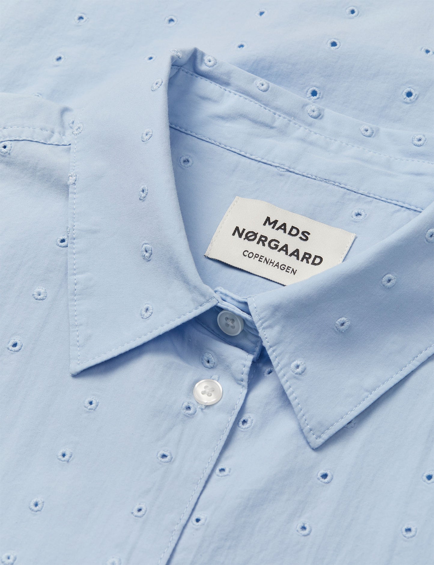 Broda Crane Shirt, Cashmere Blue