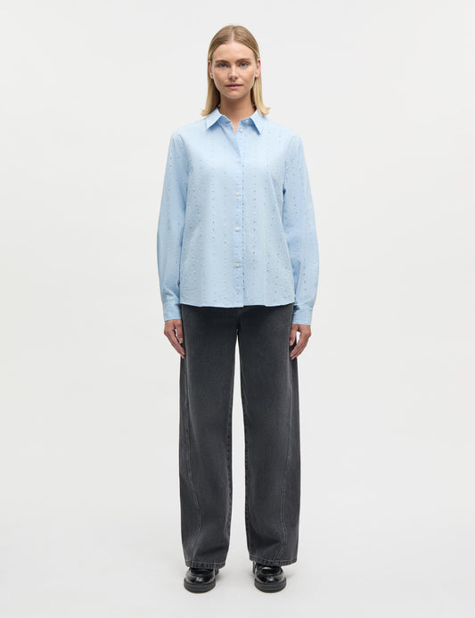 Broda Crane Shirt, Cashmere Blue