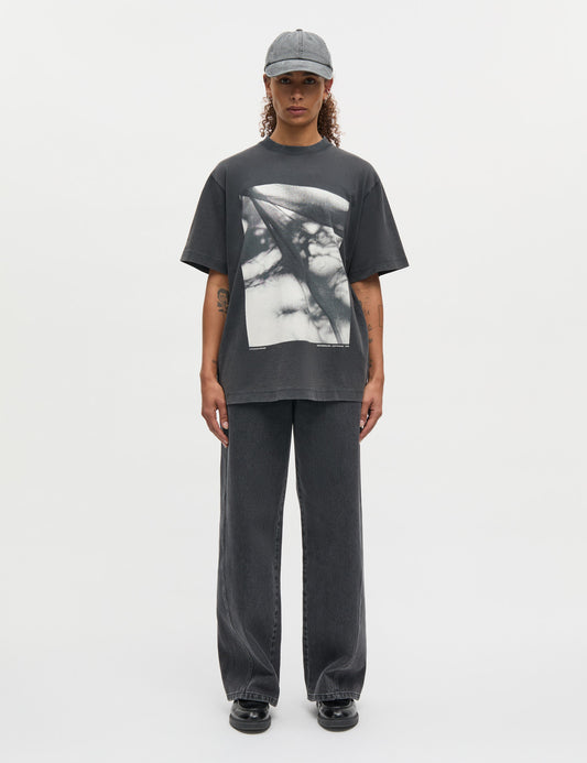 Cotton Jersey Dassel Tee, Black