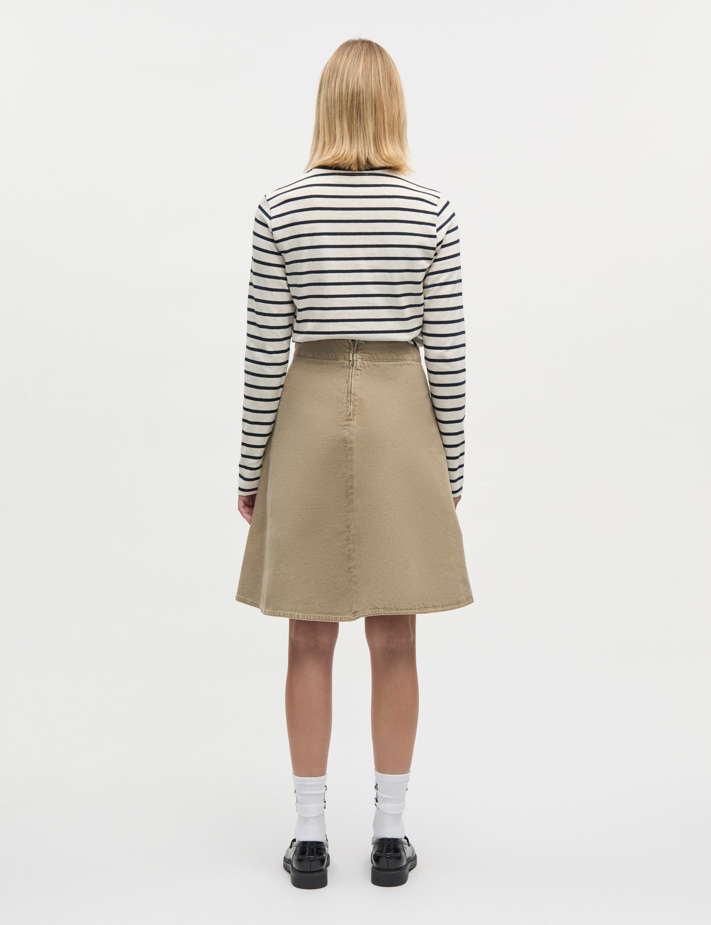 Soil Denim Stelly Skirt, Overland Trek
