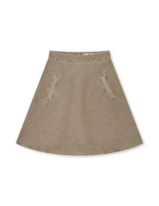 Soil Denim Stelly Skirt, Overland Trek