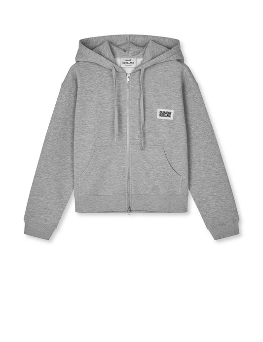 Standard Bobo Hood Sweatshirt, Grey Melange