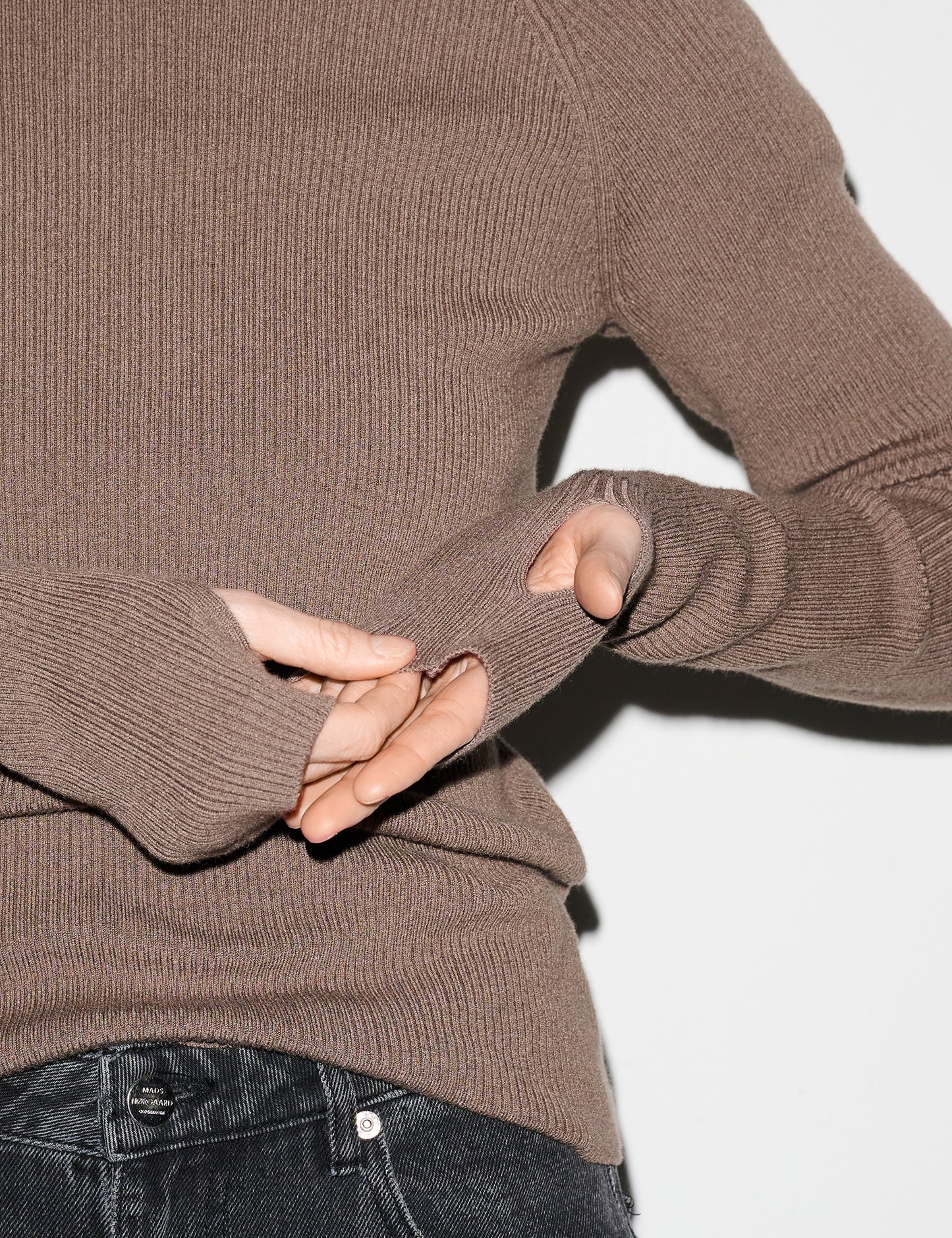 Fine Merino Inge Knit, Walnut