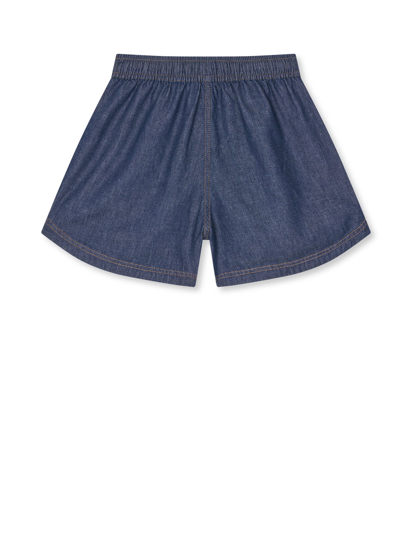Air Denim Pio Shorts, Mid Blue Denim