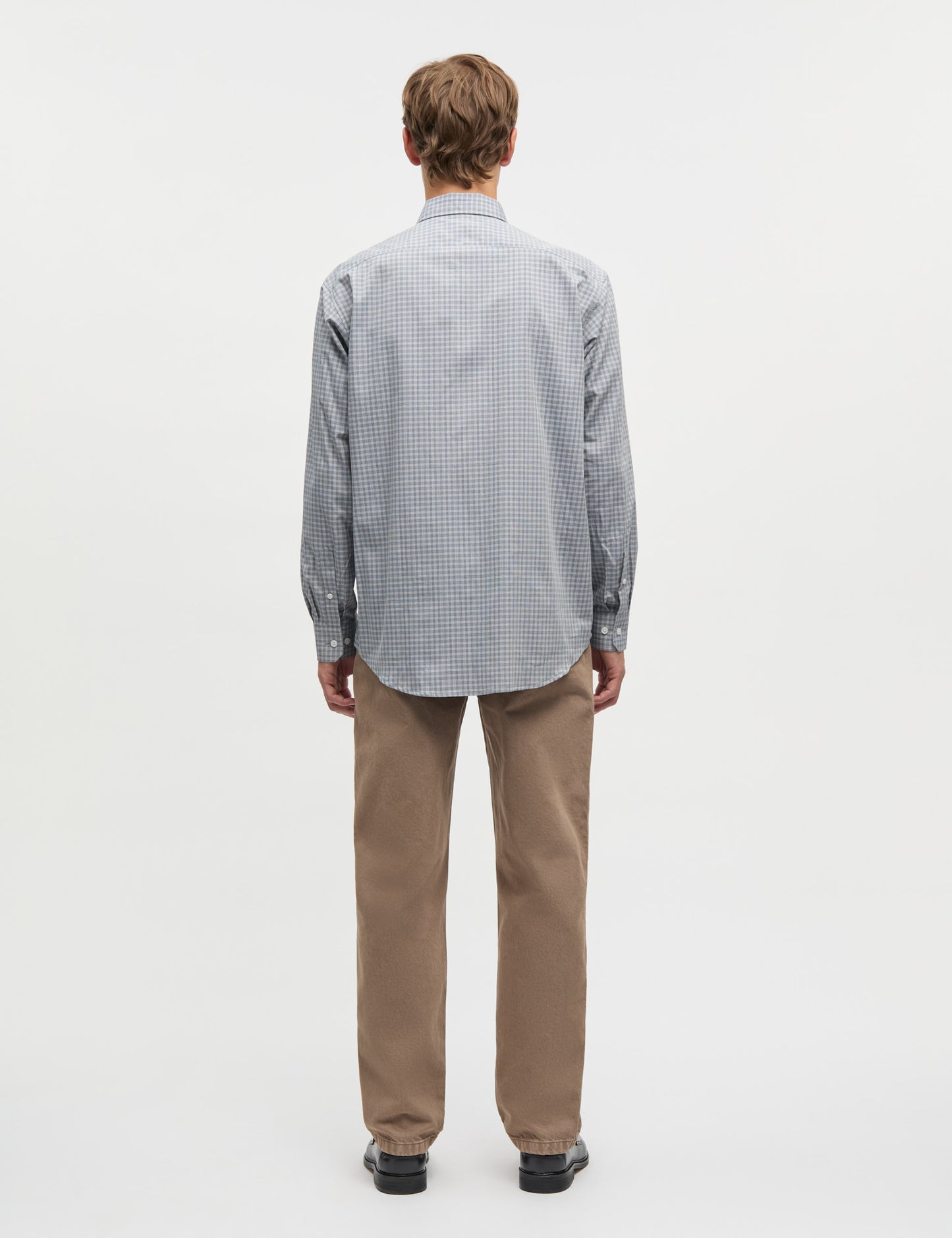 Cotton Soft Marcel Shirt, Sky Captain CH.
