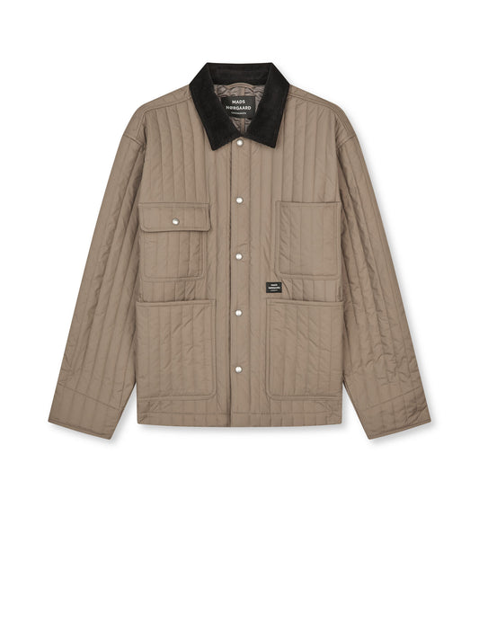 Quilt Chore Jacket, Walnut