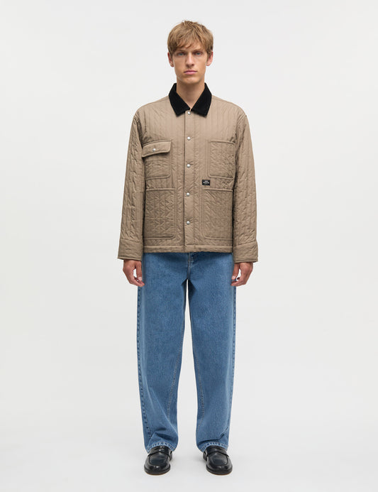 Quilt Chore Jacket, Walnut