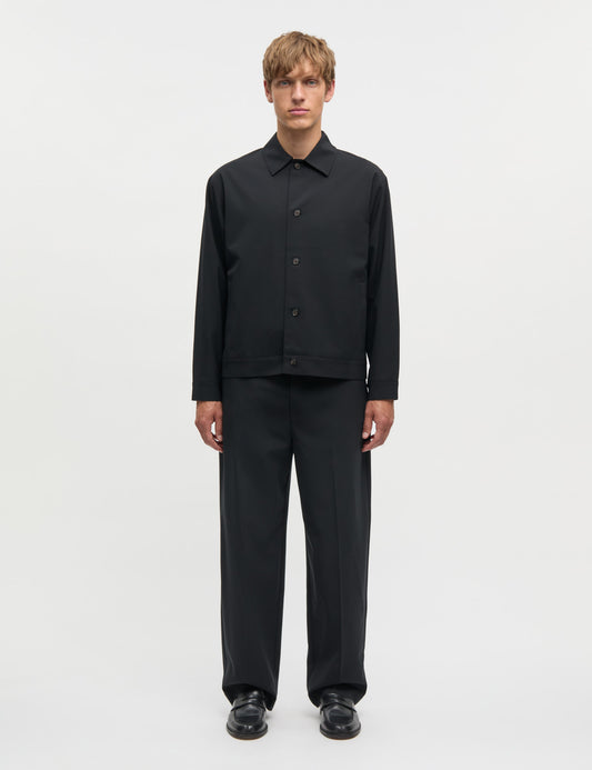 Dense Weave Travis Jacket, Black