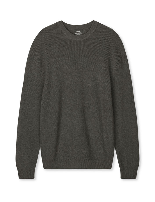 Super Cotton Valdemar Knit, Charcoal Melange