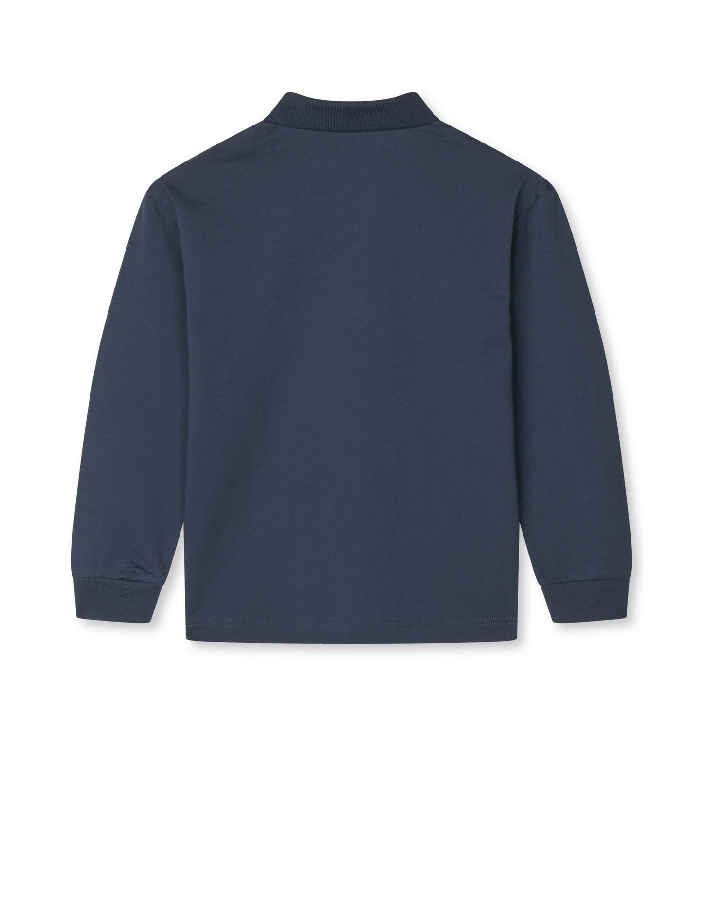 Light Terry Jan Polo L/S, Sky Captain