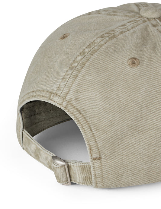 Washed Cotton Twill Coal Cap, Castle Wall