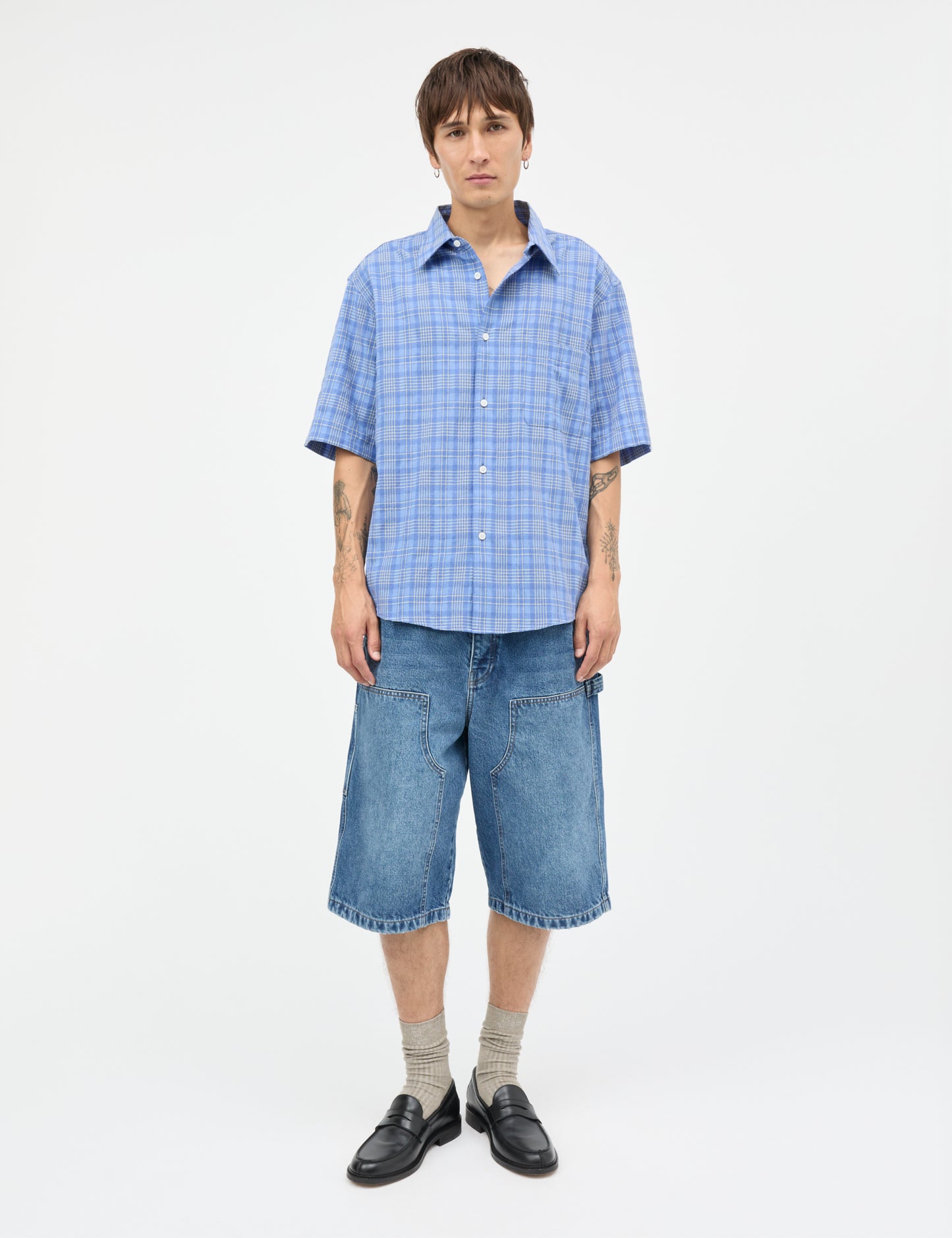 Game Bak Oskar Shirt SS, Bright Cobalt