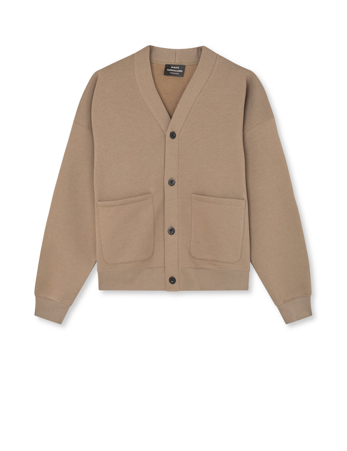 Standard Novak Cardigan Sweat, Walnut