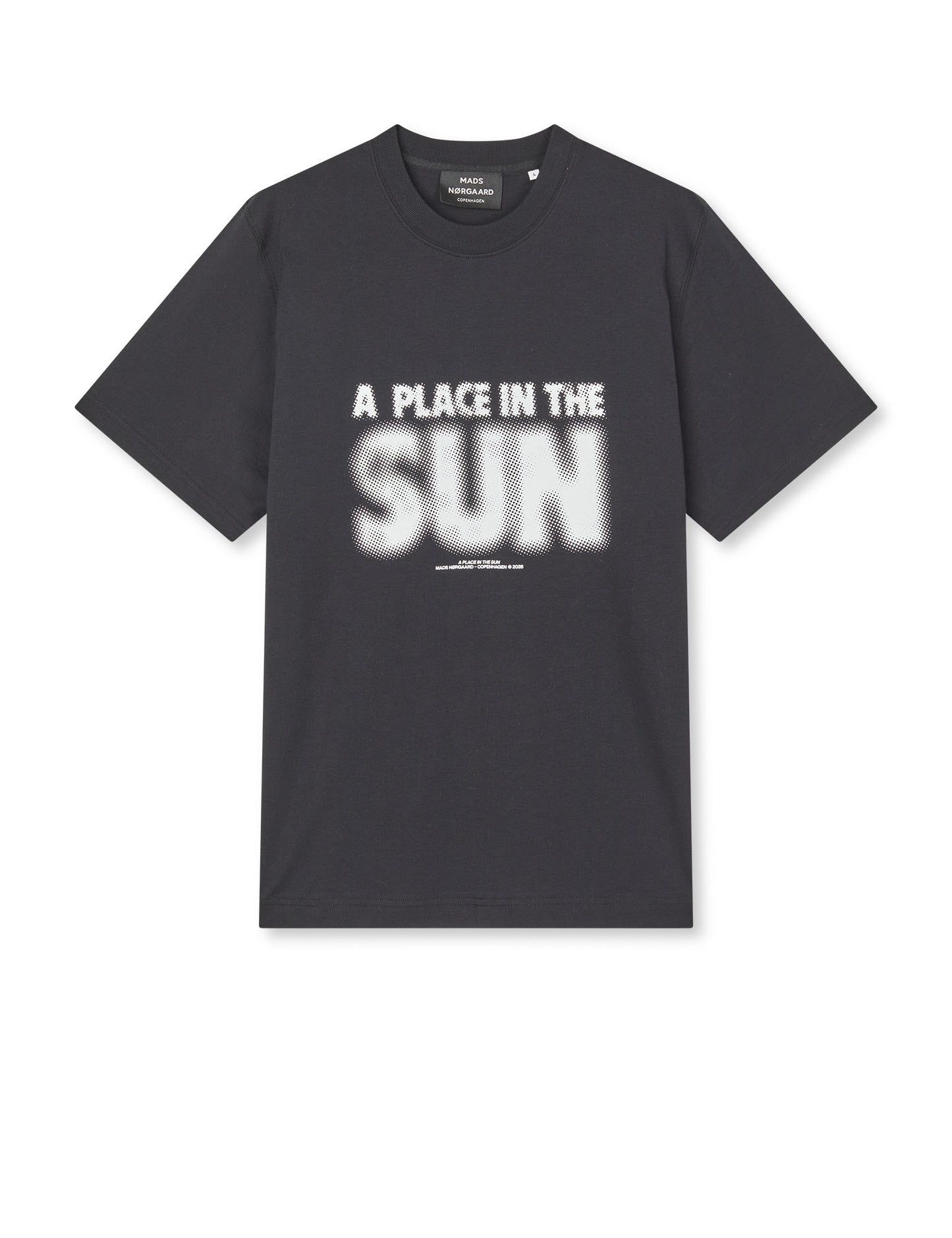 Cotton Jersey Frode A Place Tee, Black