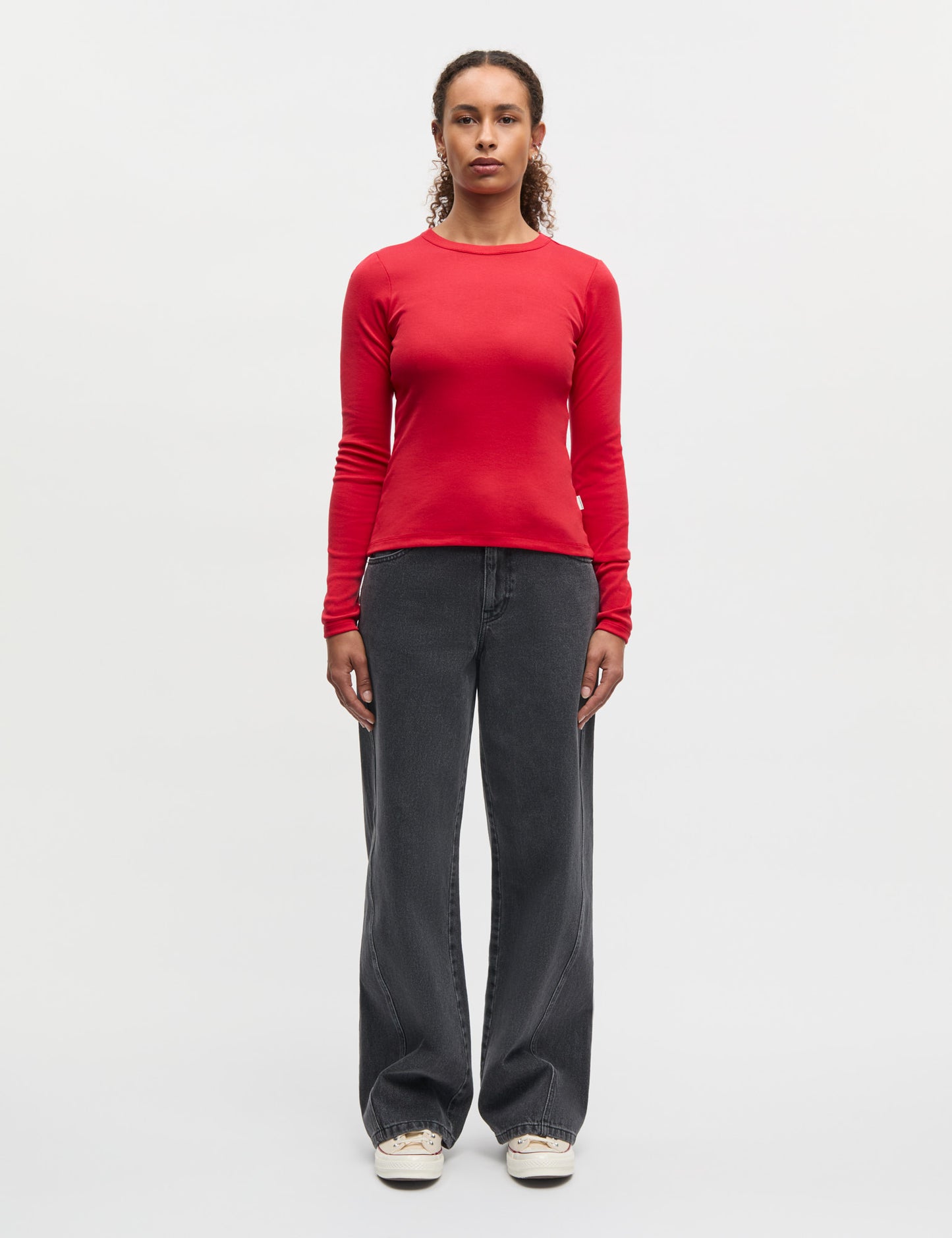 Grace jersey Camille Tee LS, Goji Berry