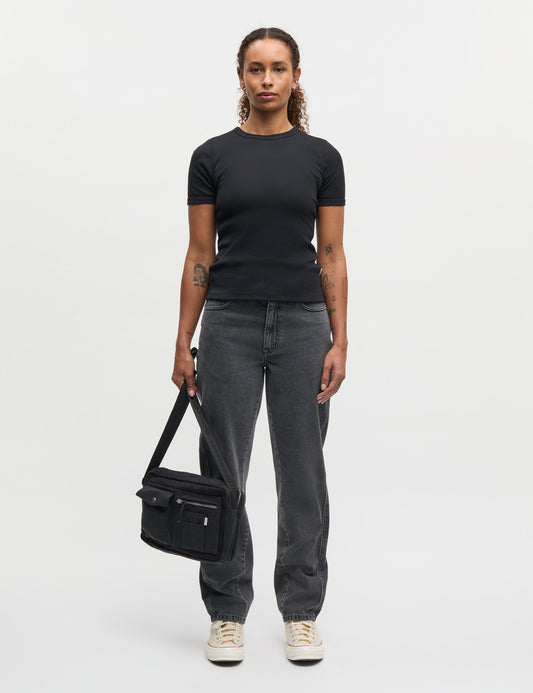 Grace Jersey June Tee, Black