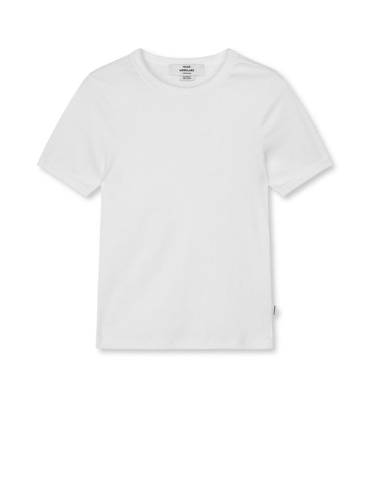 Grace Jersey June Tee, White