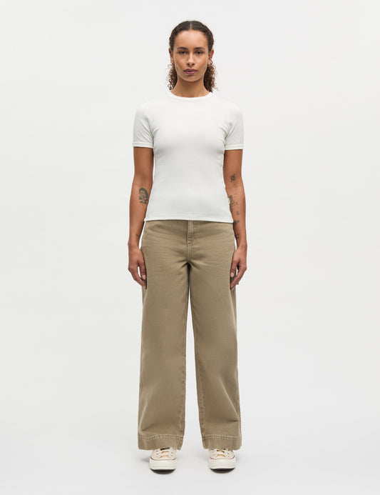 Grace Jersey June Tee, White