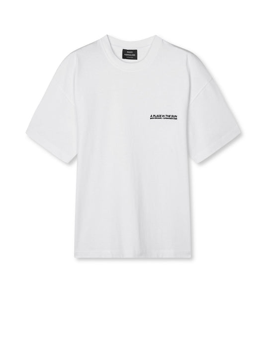 Open-End A Place Big Tee, White