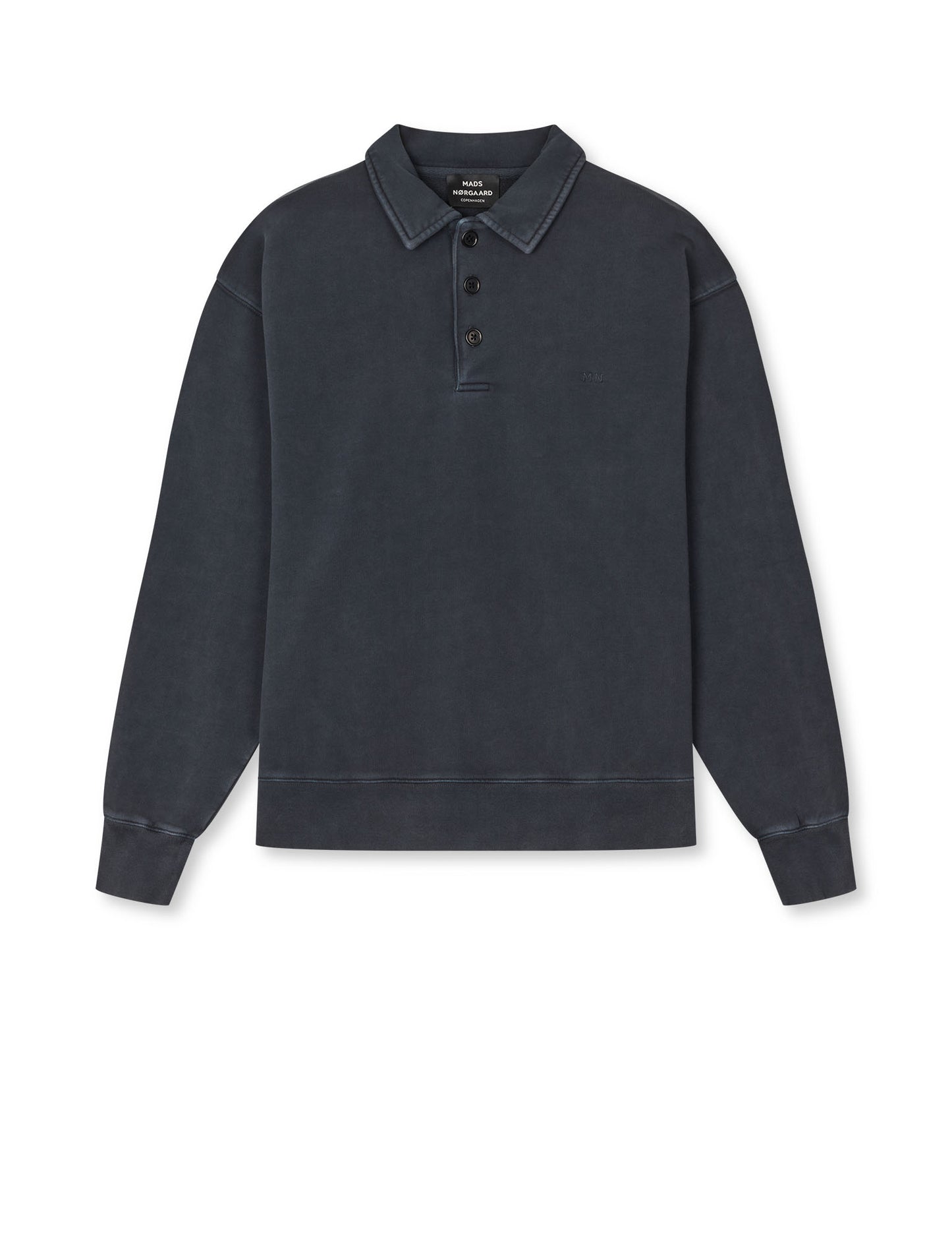 Compact Cotton Gable Sweat, Black