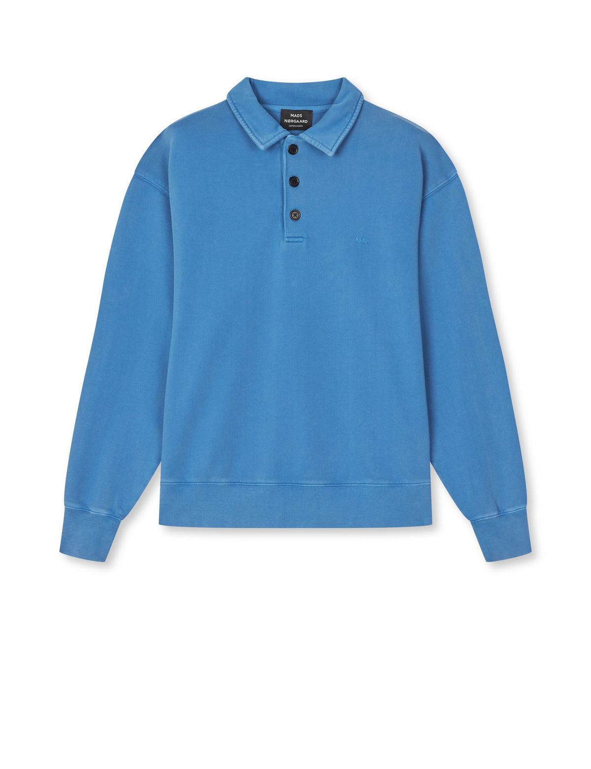 Compact Cotton Gable Sweat, Bright Cobalt