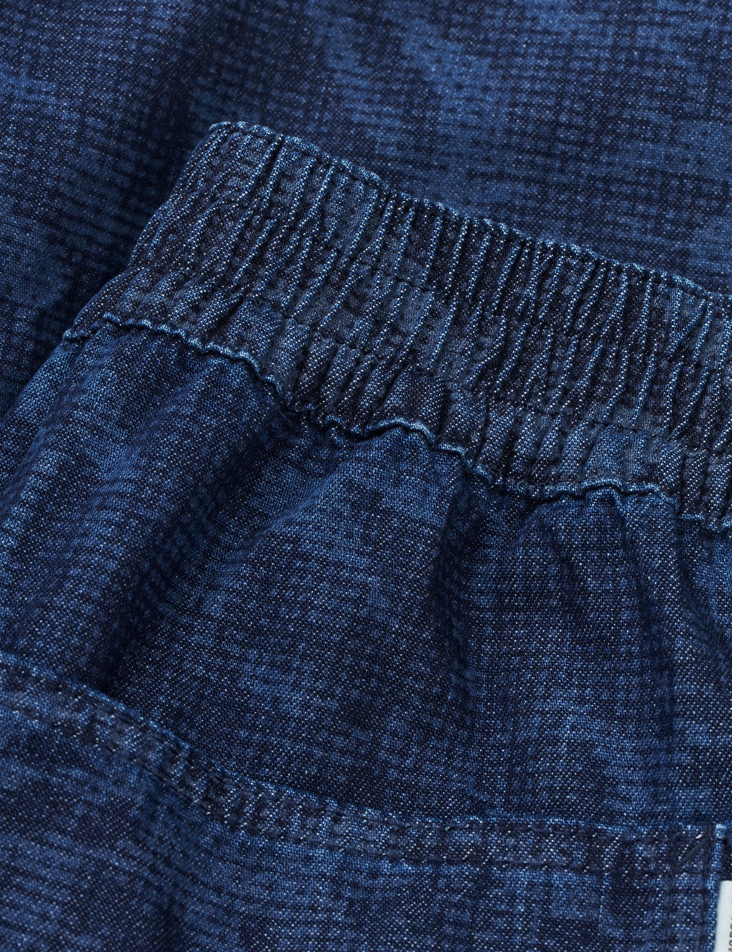 Lazor Denim Sui Short, Sunflower AOP