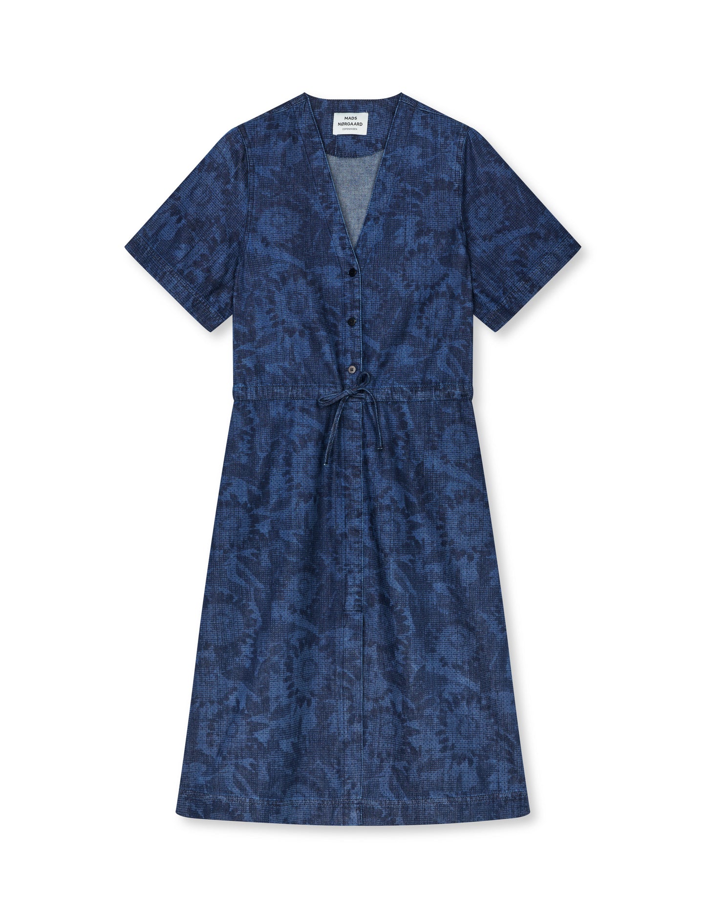 Lazor Denim Sanne Dress, Sunflower AOP