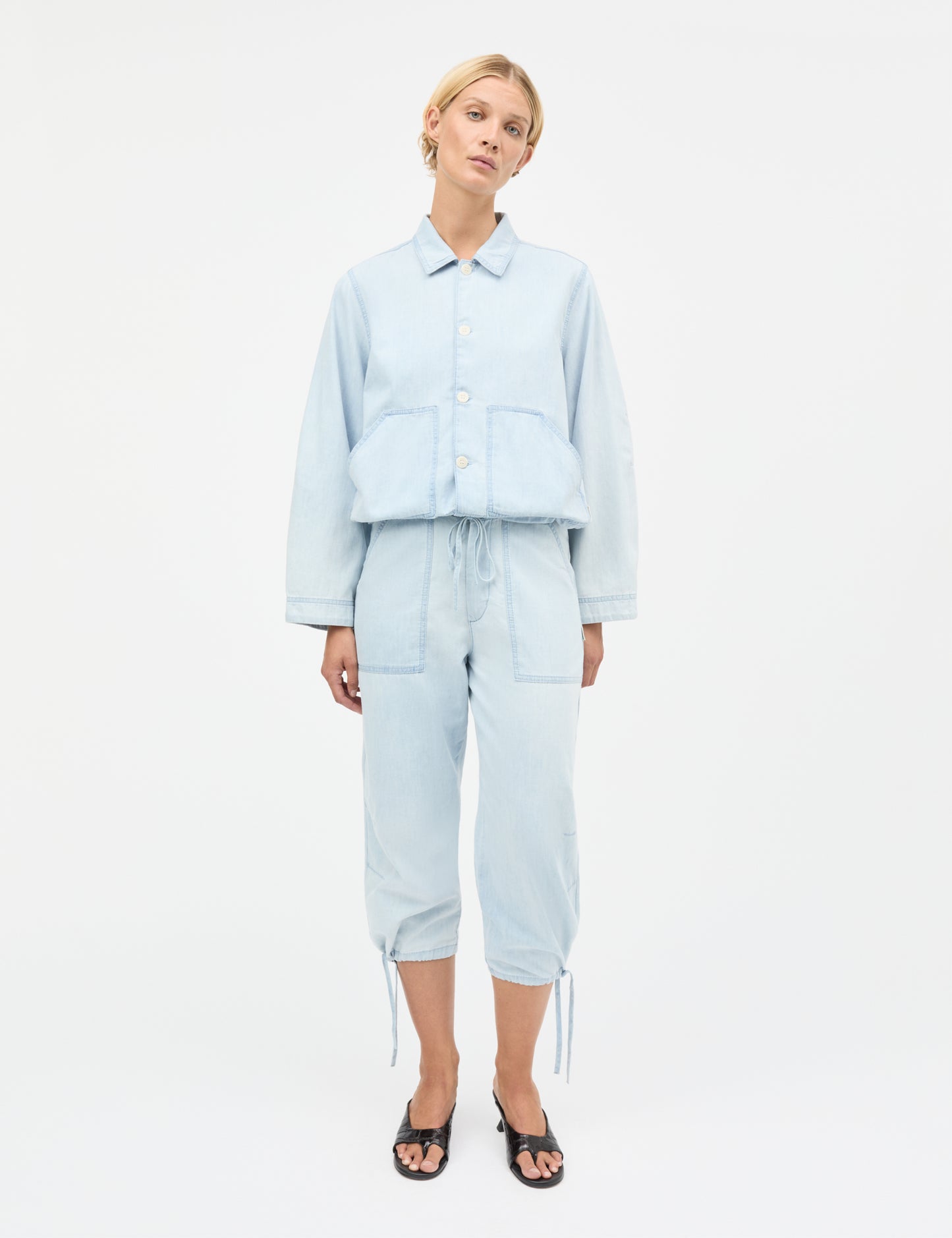 Air Denim Cammie Jacket, Sunbleached Blue
