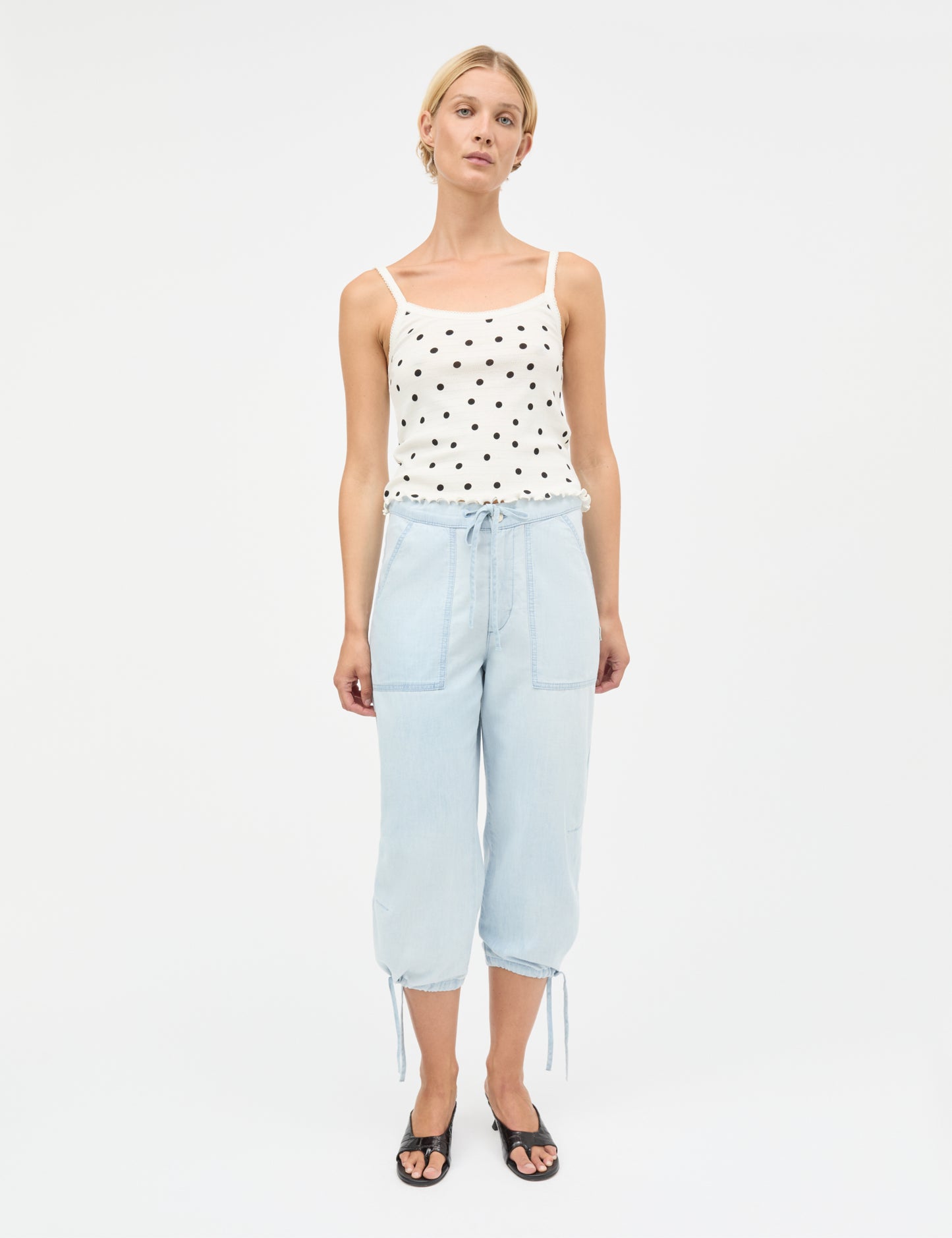 Air Denim Anni Pants, Sunbleached Blue